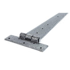 Pewter 22" Penny End T Hinge (pair) | From The Anvil - T Hinges - From The Anvil - Yester Home