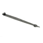 Pewter 24" Band & Spike Hinge (Pair) | From The Anvil-Hook & Band Hinges-Yester Home