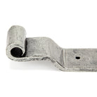 Pewter 24" Hook & Band Hinge - Cranked (pair) | From The Anvil - Hook & Band Hinges - From The Anvil - Yester Home