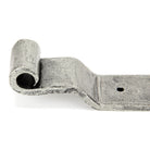 Pewter 24" Hook & Band Hinge - Cranked (pair) | From The Anvil-Hook & Band Hinges-Yester Home