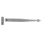 Pewter 24" Hook & Band Hinge (pair) | From The Anvil - Hook & Band Hinges - From The Anvil - Yester Home