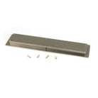 Pewter 250mm Art Deco Rectangular Pull | From The Anvil-Cabinet Pulls-Yester Home