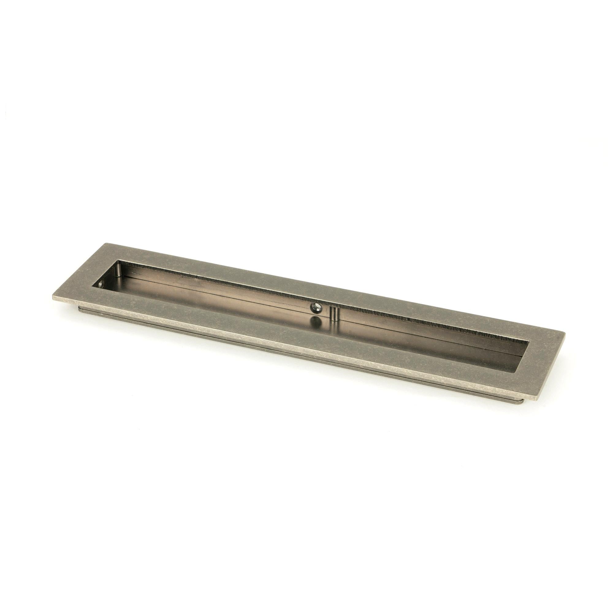 Pewter 250mm Plain Rectangular Pull | From The Anvil - Cabinet Pulls - From The Anvil - Yester Home