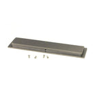 Pewter 250mm Plain Rectangular Pull | From The Anvil - Cabinet Pulls - From The Anvil - Yester Home