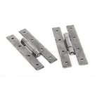 Pewter 3¼" H Hinge (pair) | From The Anvil - H & HL Hinges - From The Anvil - Yester Home