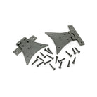 Pewter 3¼" Half Butterfly Hinge (pair) | From The Anvil - Butterfly Hinges - From The Anvil - Yester Home