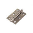 Pewter 3" Ball Bearing Butt Hinge (Pair) ss | From The Anvil-Butt Hinges-Yester Home