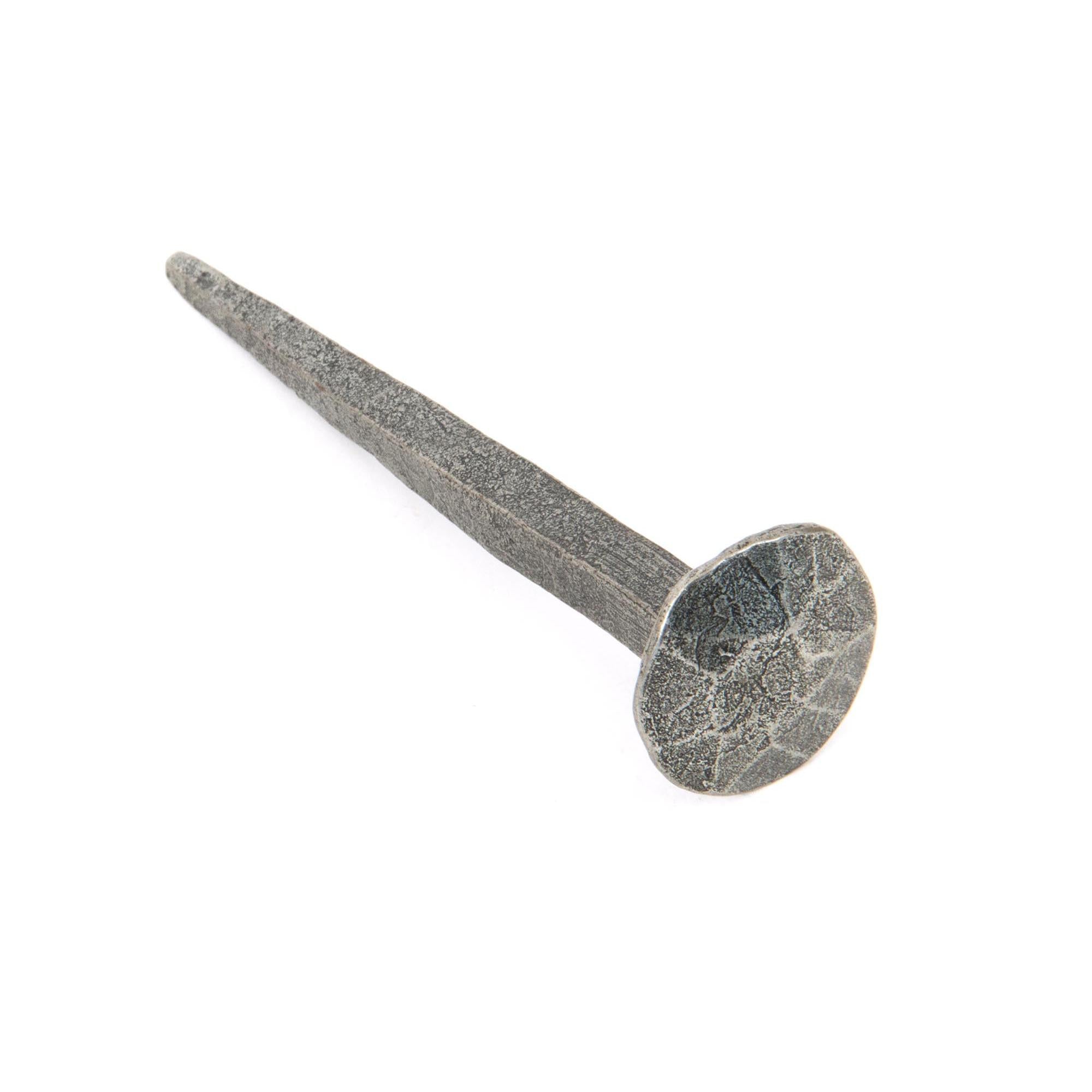 Pewter 3" Handmade Nail | From The Anvil - Nails - From The Anvil - Yester Home