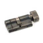 Pewter 30/30 5pin Euro Cylinder/Thumbturn | From The Anvil-Euro Cylinders-Yester Home