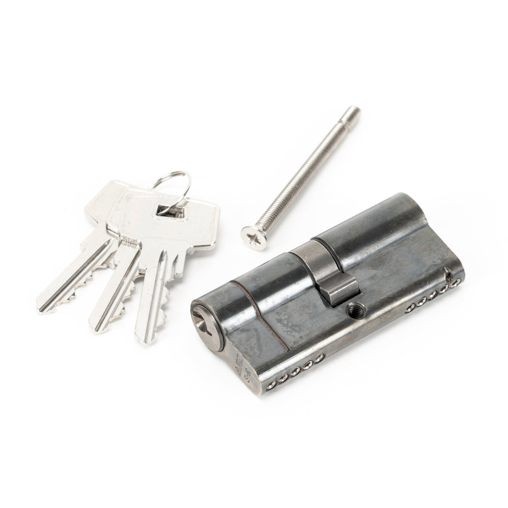 Pewter 35/35 5pin Euro Cylinder | From The Anvil-Euro Cylinders-Yester Home