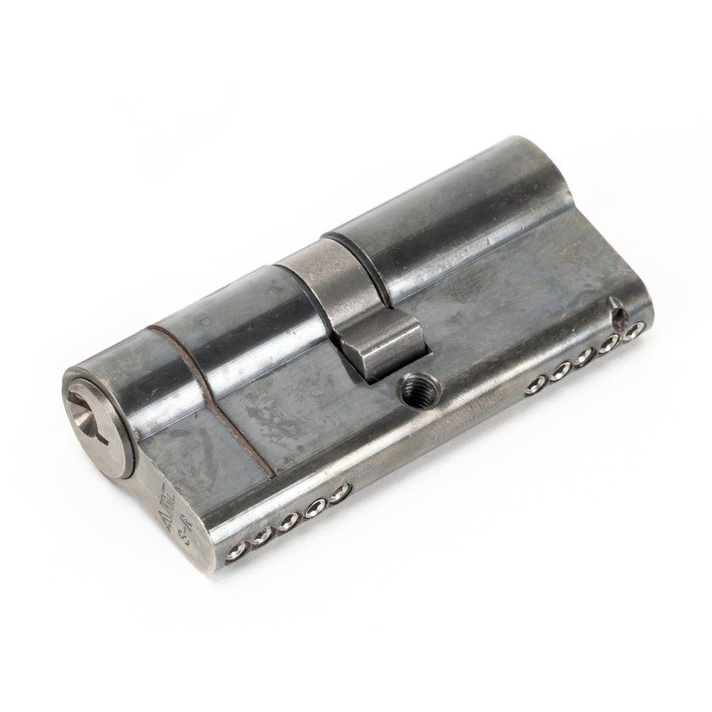 Pewter 35/35 5pin Euro Cylinder | From The Anvil-Euro Cylinders-Yester Home