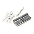 Pewter 35/35 5pin Euro Cylinder KA | From The Anvil-Euro Cylinders-Yester Home