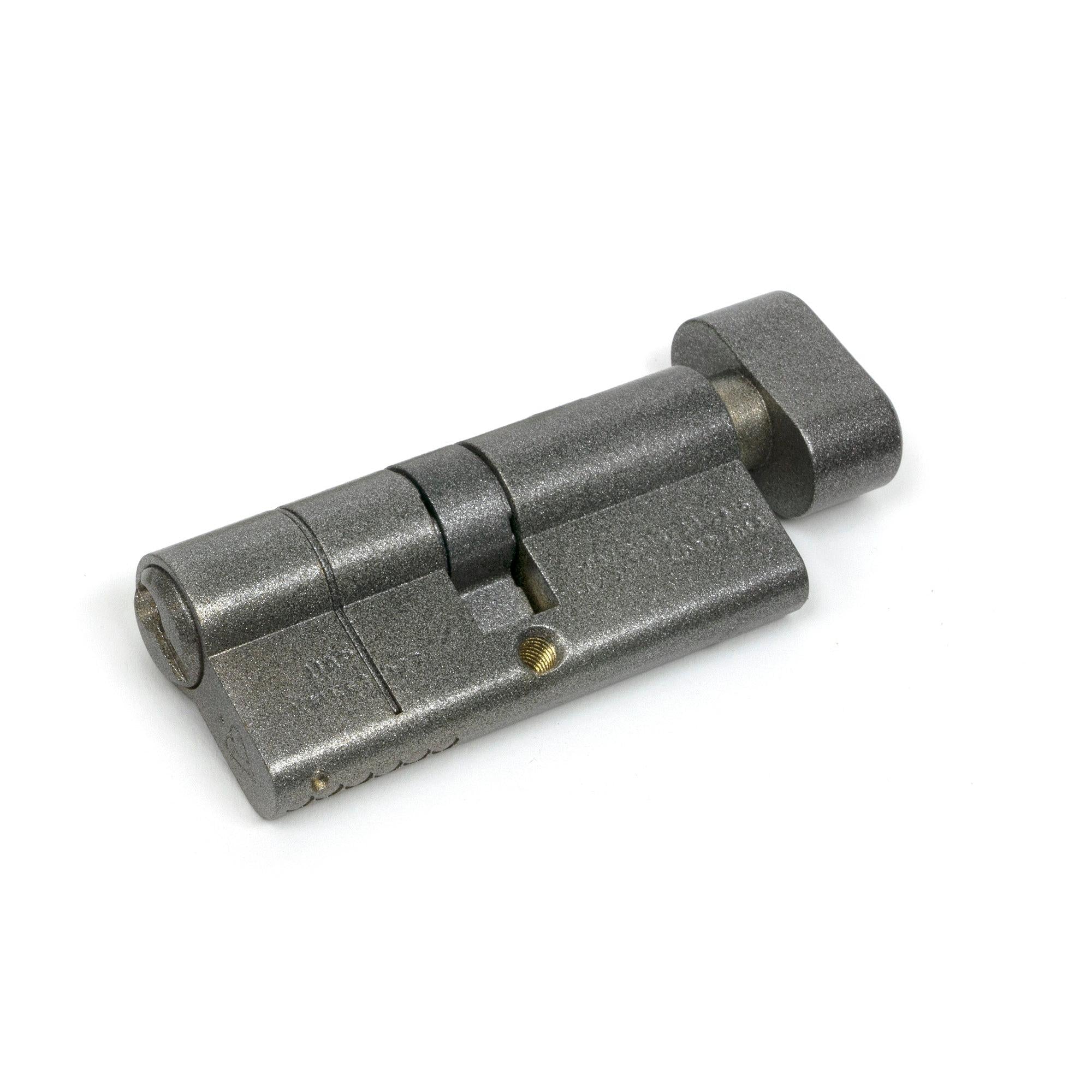 Pewter 35/35 5pin Euro Cylinder/Thumbturn | From The Anvil - Euro Cylinders - From The Anvil - Yester Home
