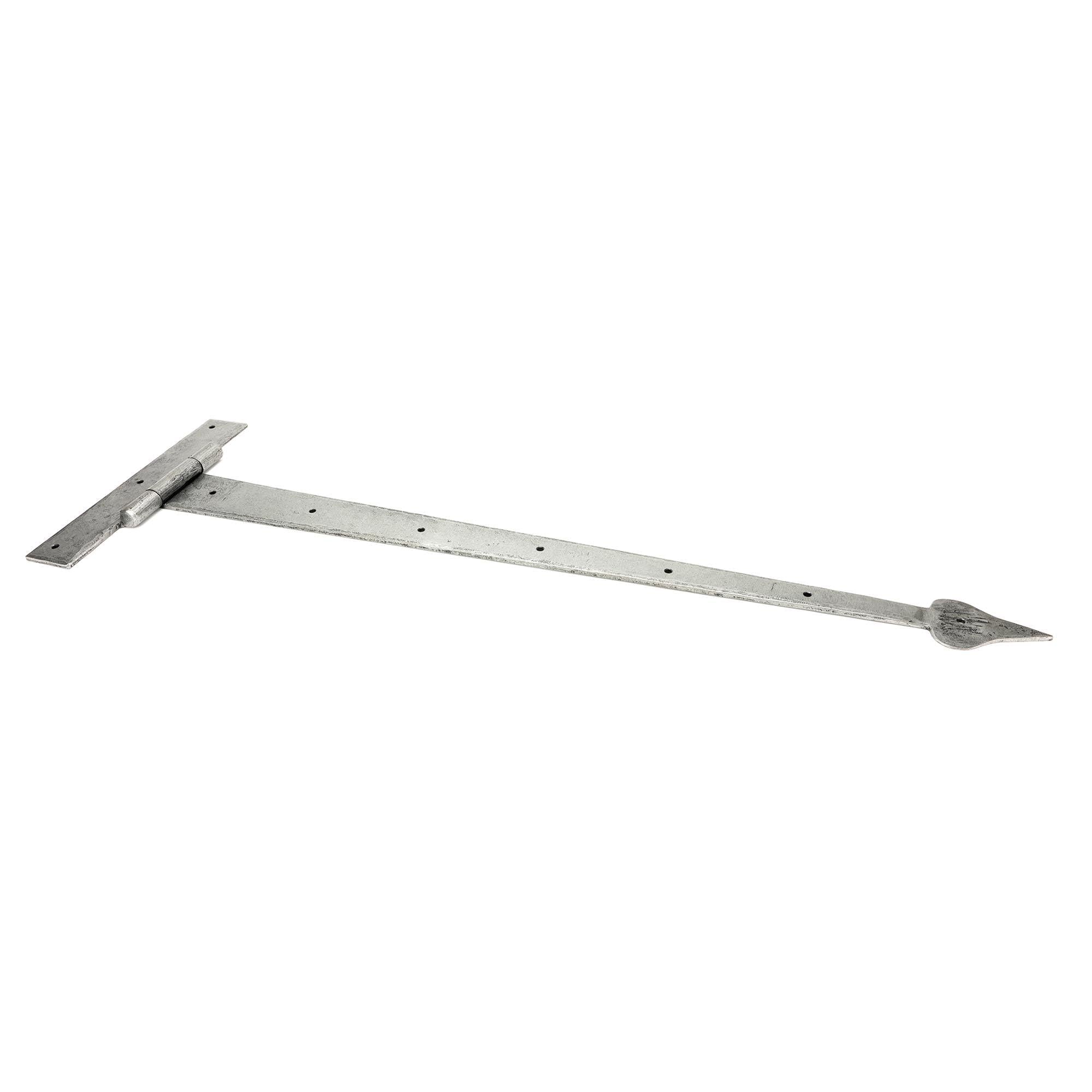 Pewter 36" Barn Door T Hinge (pair) | From The Anvil - T Hinges - From The Anvil - Yester Home