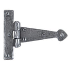 Pewter 4" Arrow Head T Hinge (pair) | From The Anvil - T Hinges - From The Anvil - Yester Home