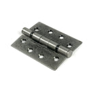 Pewter 4" Ball Bearing Butt Hinge (Pair) ss | From The Anvil - Butt Hinges - From The Anvil - Yester Home