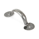Pewter 4" Bean D Handle | From The Anvil-D Handles-Yester Home