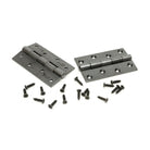 Pewter 4" Butt Hinge (pair) | From The Anvil - Butt Hinges - From The Anvil - Yester Home
