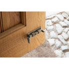 Pewter 4" Cranked Door Bolt | From The Anvil-Bolts-Yester Home