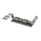 Pewter 4" Cranked Door Bolt | From The Anvil-Bolts-Yester Home