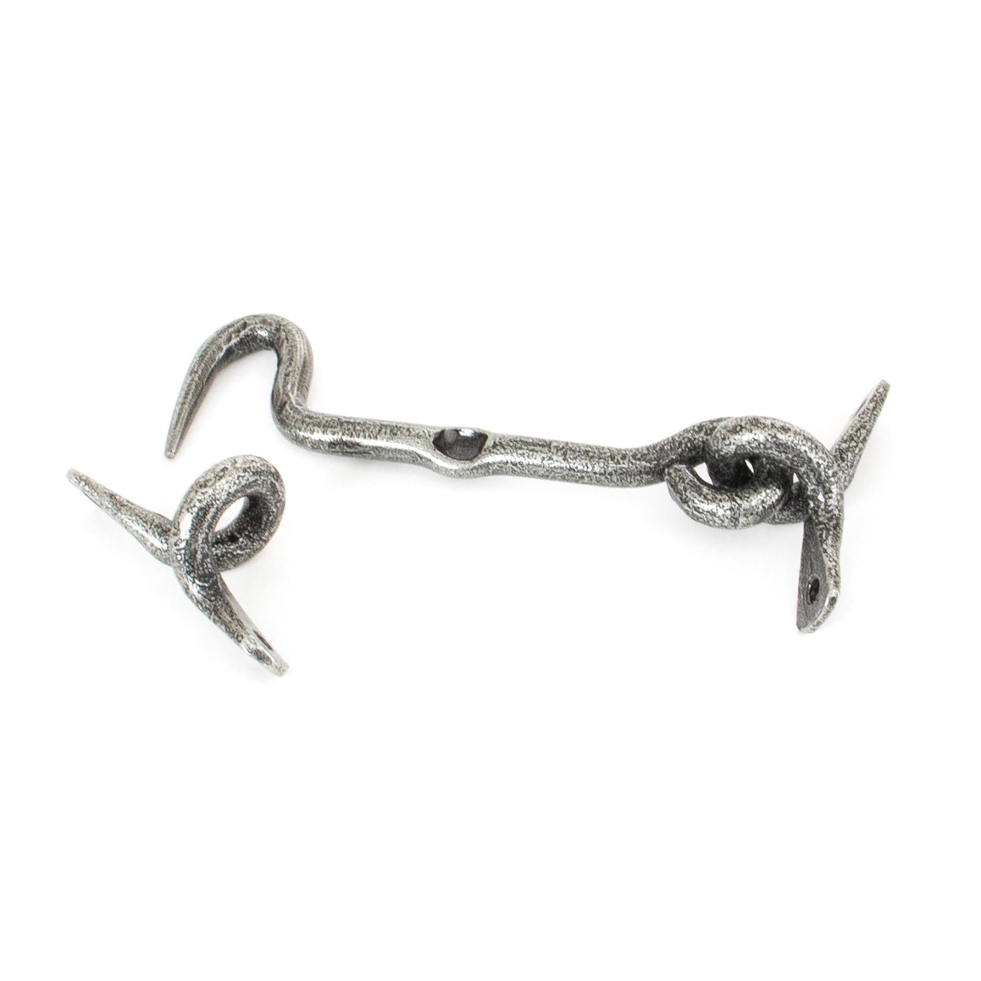 Pewter 4" Forged Cabin Hook | From The Anvil - Cabin Hooks - From The Anvil - Yester Home
