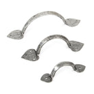 Pewter 4" Gothic D Handle | From The Anvil-D Handles-Yester Home