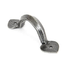 Pewter 4" Gothic D Handle | From The Anvil - D Handles - From The Anvil - Yester Home