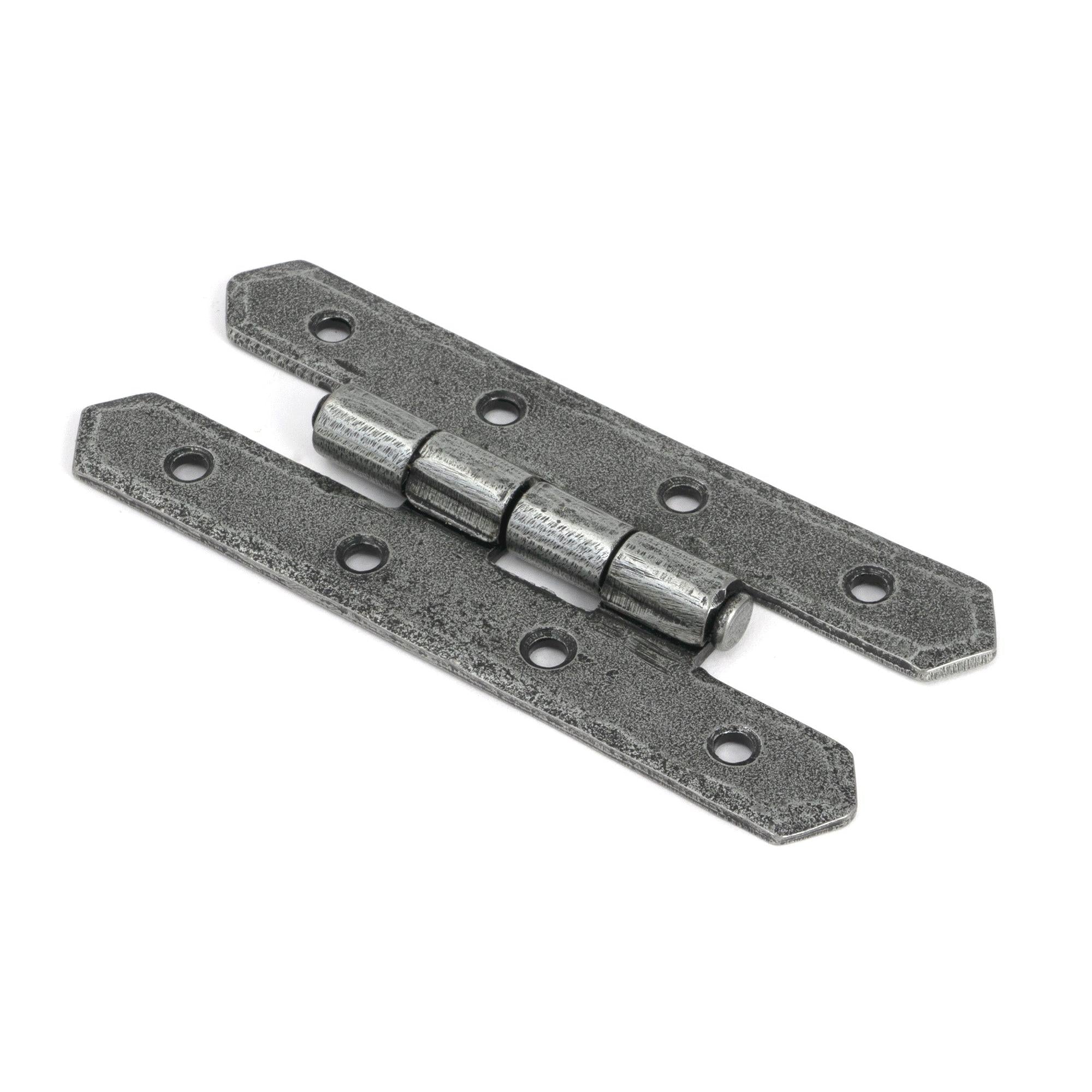 Pewter 4" H Hinge (pair) | From The Anvil - H & HL Hinges - From The Anvil - Yester Home