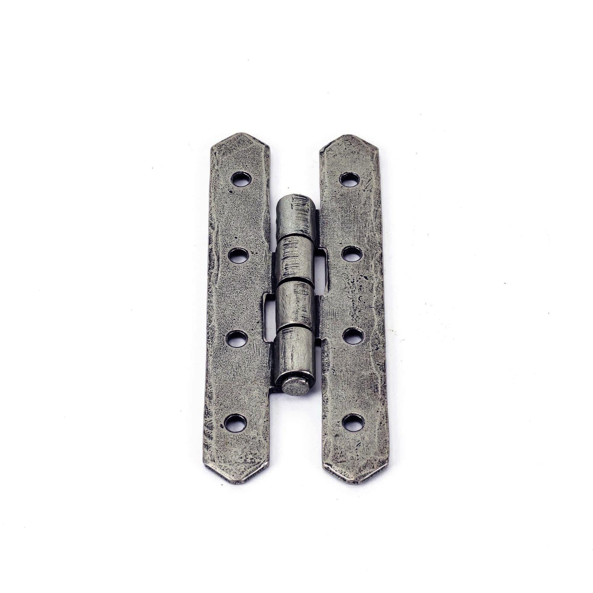 Pewter 4" H Hinge (pair) | From The Anvil - H & HL Hinges - From The Anvil - Yester Home