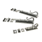 Pewter 4" Shepherd's Crook Universal Bolt | From The Anvil-Bolts-Yester Home