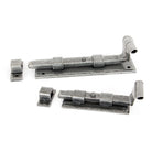 Pewter 4" Straight Door Bolt | From The Anvil - Bolts - From The Anvil - Yester Home