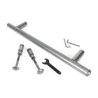 Pewter 400mm Pull Handle | From The Anvil-Pull Handles-Yester Home