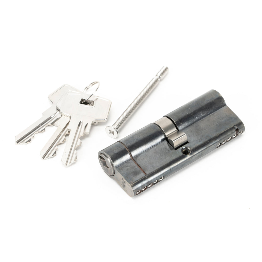 Pewter 40/40 5pin Euro Cylinder KA | From The Anvil-Euro Cylinders-Yester Home