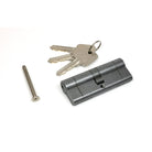Pewter 40/40 5pin Euro Cylinder KA | From The Anvil - Euro Cylinders - From The Anvil - Yester Home