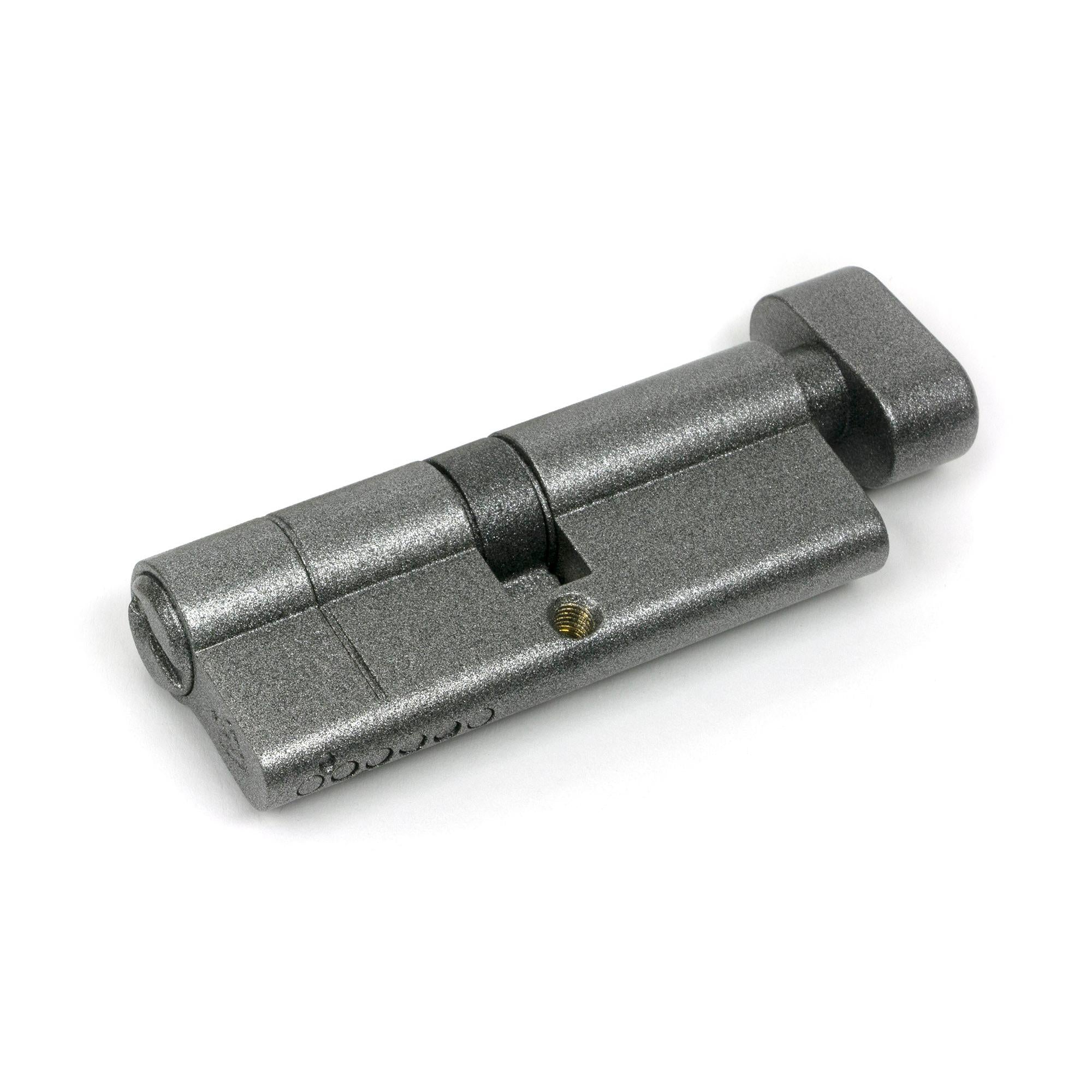Pewter 40/40 5pin Euro Cylinder/Thumbturn | From The Anvil - Euro Cylinders - From The Anvil - Yester Home