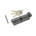 Pewter 45/45 5pin Euro Cylinder/Thumbturn | From The Anvil - Euro Cylinders - From The Anvil - Yester Home