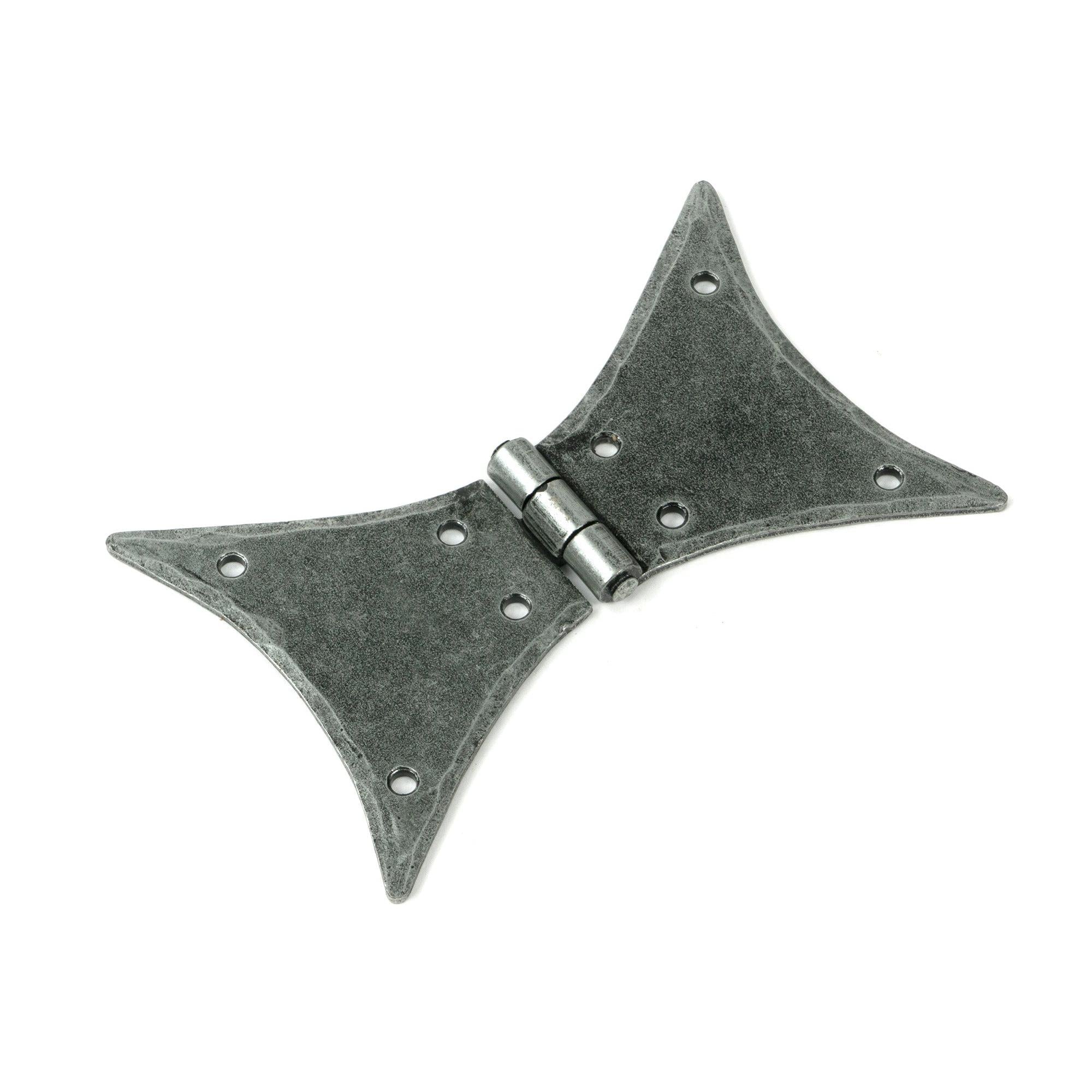 Pewter 5" Butterfly Hinge (pair) | From The Anvil - Butterfly Hinges - From The Anvil - Yester Home