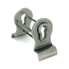 Pewter 50mm Euro Door Pull (Back to Back fixings) | From The Anvil - Euro Pulls - From The Anvil - Yester Home