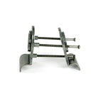 Pewter 50mm Euro Door Pull (Back to Back fixings) | From The Anvil - Euro Pulls - From The Anvil - Yester Home