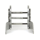 Pewter 50mm Euro Door Pull (Back to Back fixings) | From The Anvil-Euro Pulls-Yester Home