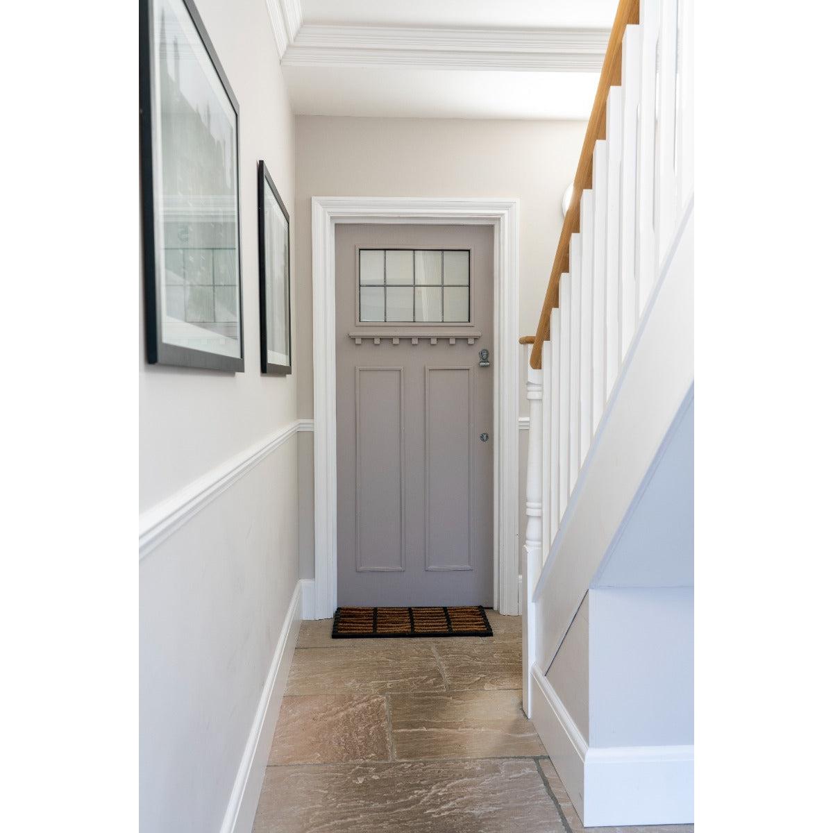 Pewter 50mm Euro Door Pull (Back to Back fixings) | From The Anvil-Euro Pulls-Yester Home