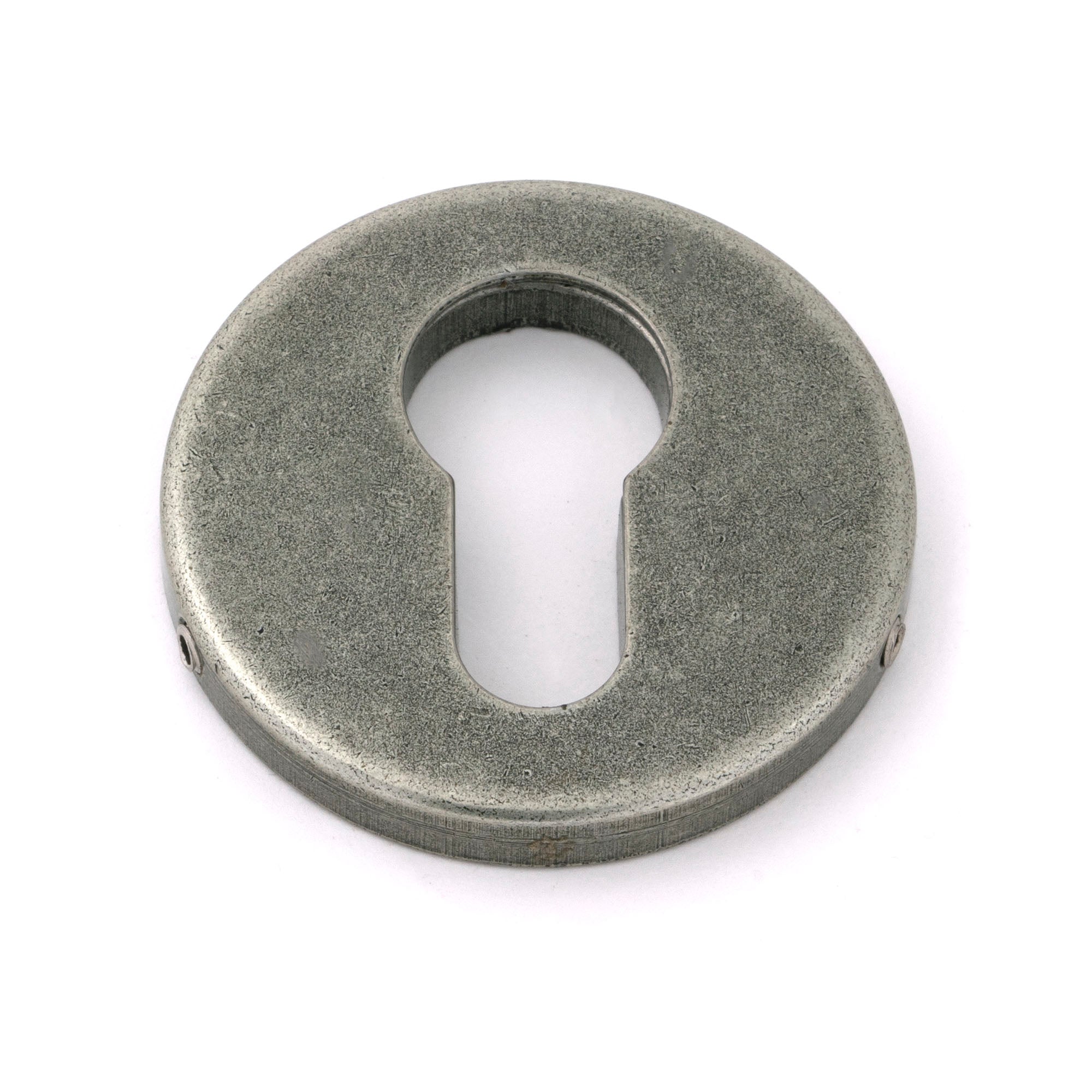 Pewter 52mm Regency Concealed Escutcheon | From The Anvil - Euro Escutcheons - From The Anvil - Yester Home