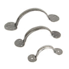 Pewter 6" Bean D Handle | From The Anvil-D Handles-Yester Home