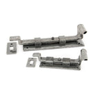 Pewter 6" Cranked Door Bolt | From The Anvil-Bolts-Yester Home