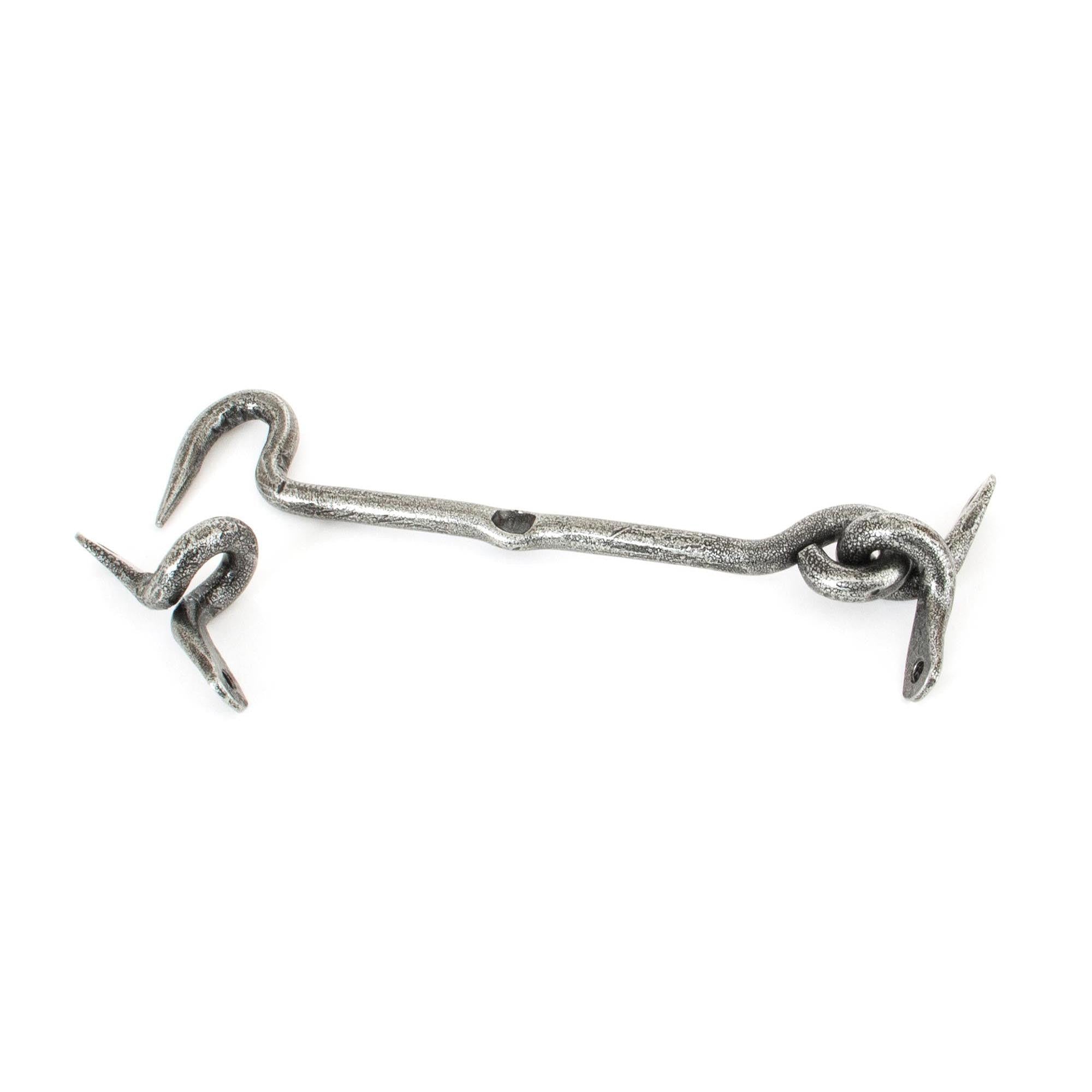 Pewter 6" Forged Cabin Hook | From The Anvil - Cabin Hooks - From The Anvil - Yester Home