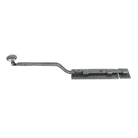 Pewter 6" French Door Bolt | From The Anvil - Bolts - From The Anvil - Yester Home