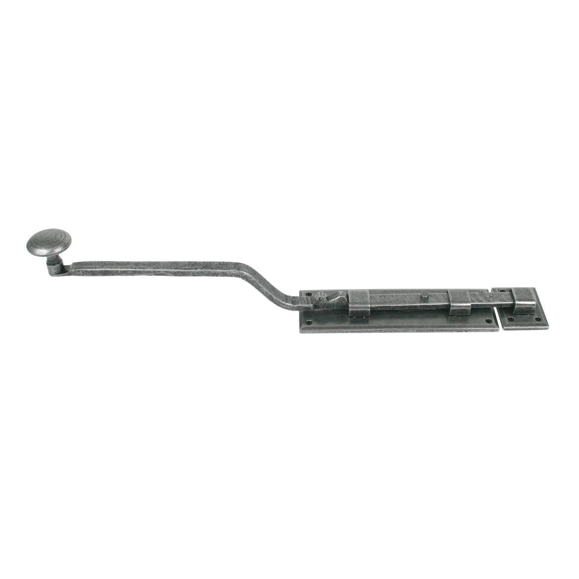 Pewter 6" French Door Bolt | From The Anvil-Bolts-Yester Home