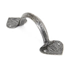 Pewter 6" Gothic D Handle | From The Anvil - D Handles - From The Anvil - Yester Home