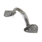 Pewter 6" Gothic D Handle | From The Anvil-D Handles-Yester Home