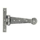 Pewter 6" Penny End T Hinge (pair) | From The Anvil - T Hinges - From The Anvil - Yester Home